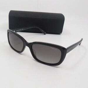 Banana Republic BR 2008/S Polarized Sunglasses Black Grey Gradient NWT